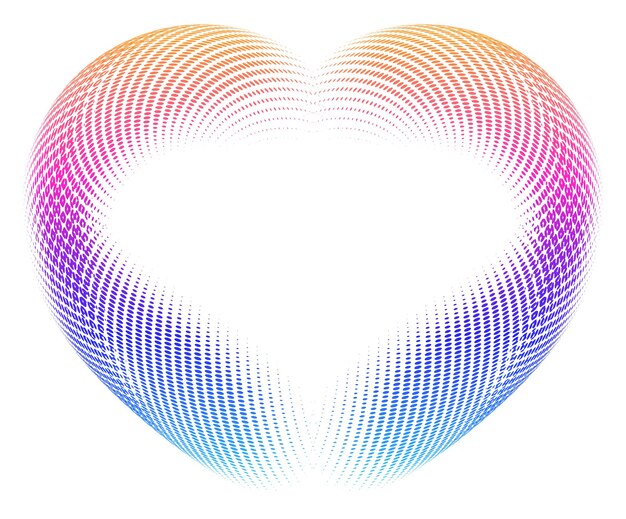 Corazones geométricos, logotipos lineales, iconos vectoriales o logotipos, diseño gráfico, elementos de estilo moderno, cuidado amoroso, ilustración vectorial, símbolo geométrico de caridad EPS 10