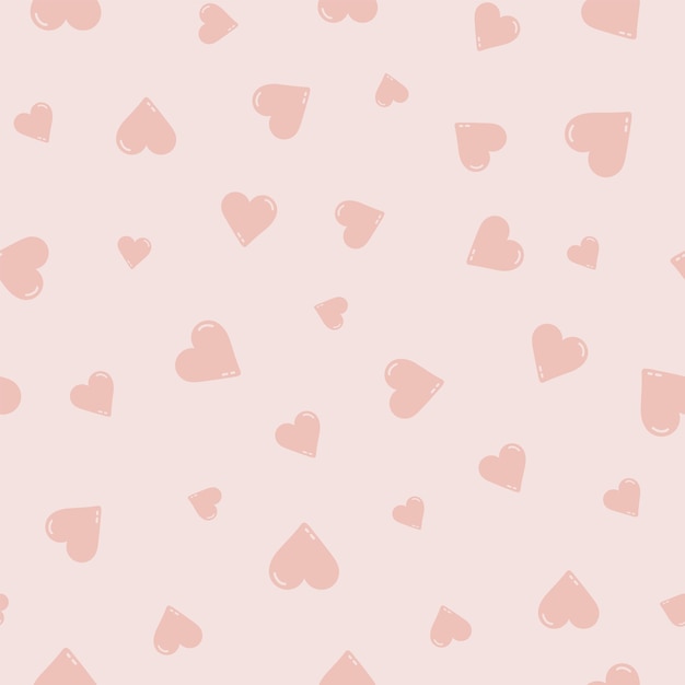 corazones rosados con corazones en un fondo rosado