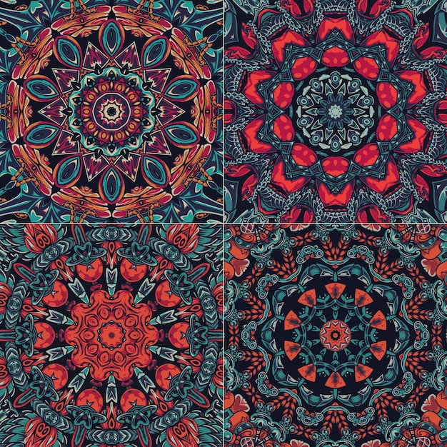 cordón redondo ornamental con damasco y elementos arabescos