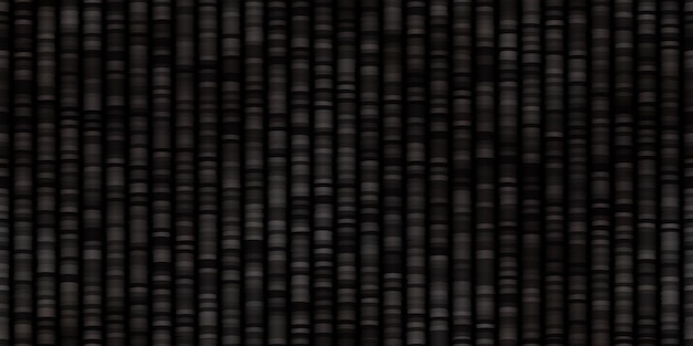 Corduroy negro sin costura con una textura suave y granulada
