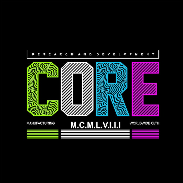 core MCMLVIII simple moda vintage