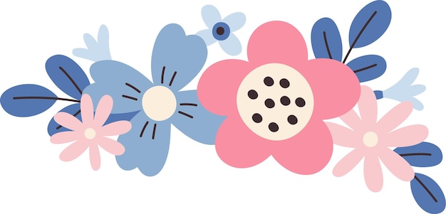 Corona de flores