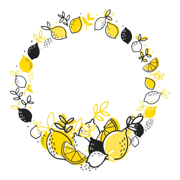 corona de limones