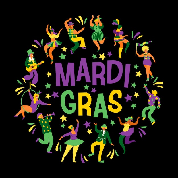 Corona de mardi gras