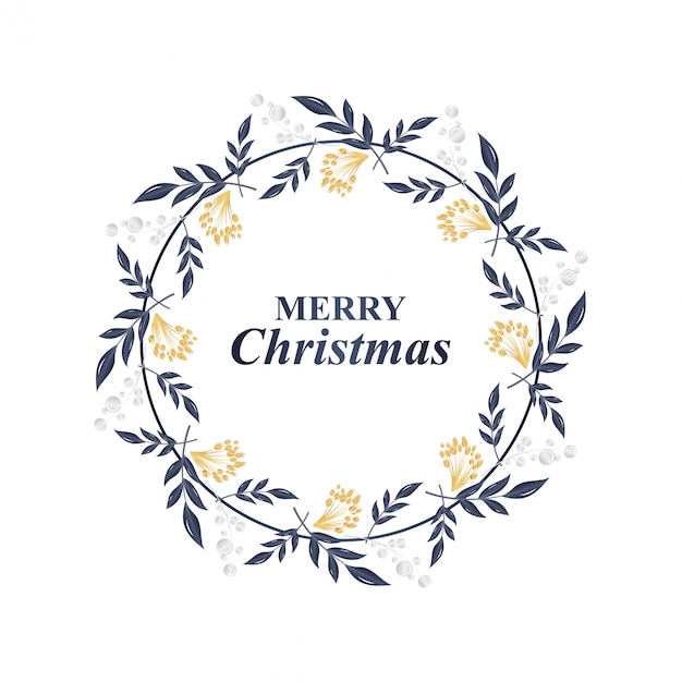 La corona de Navidad