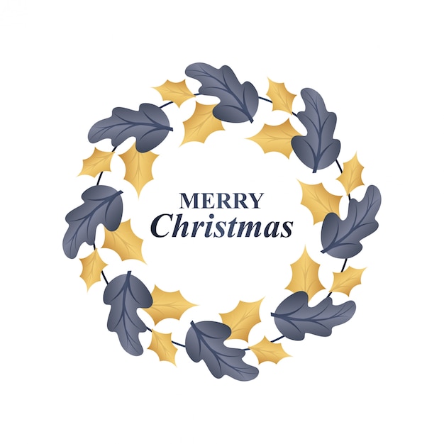 La corona de Navidad