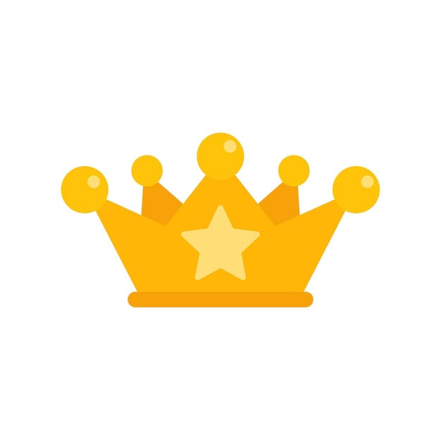 Corona de oro con estrella que muestra la realeza y el poder