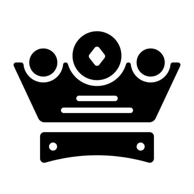 una corona con la palabra corona en ella