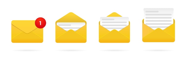 correo 3d, carta, mensaje, chat, hablar, diálogo, símbolo de icono de publicación para la interfaz de usuario del sitio web de la aplicación móvil