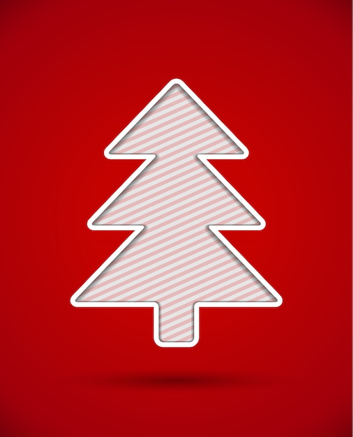 Cortar el árbol de navidad