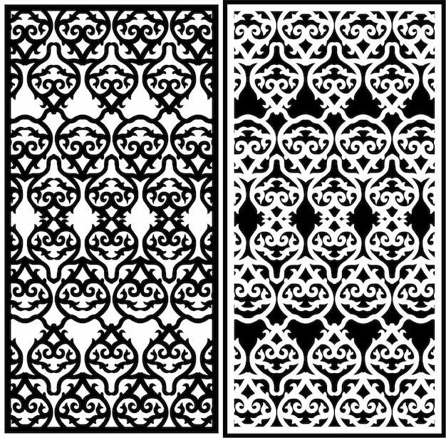 corte por láser de motivos abstractos