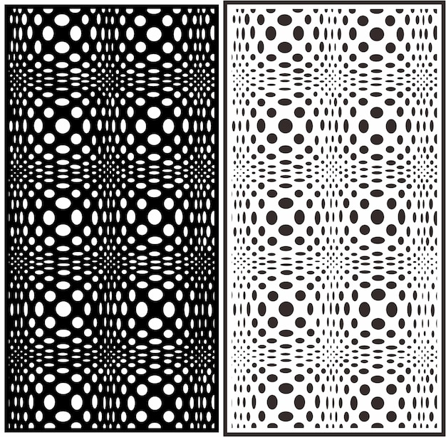 corte por láser de motivos abstractos