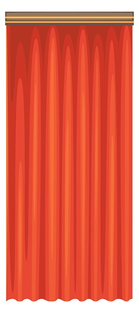 Cortina de teatro cerrada cortinas rojas tela de escenario