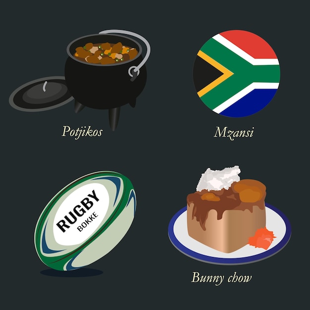 Cosas sudafricanas.