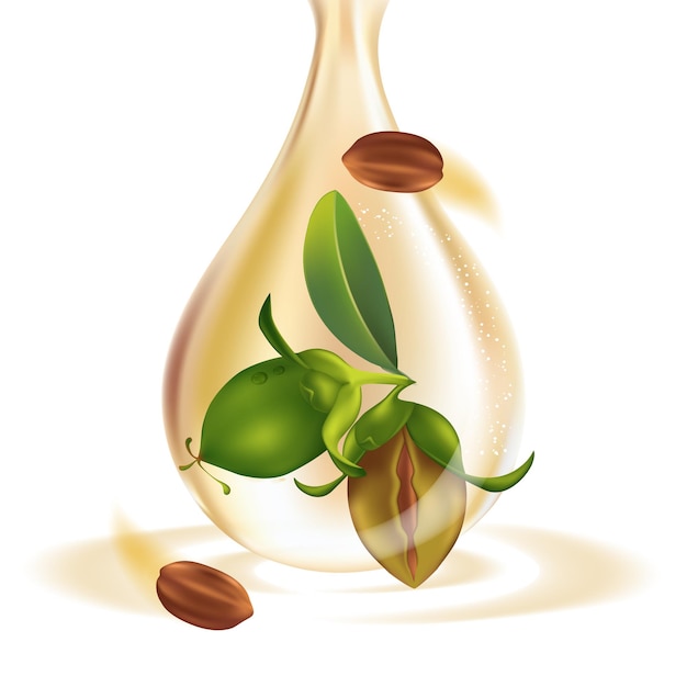 Cosmético natural de jojoba para el cuidado de la piel