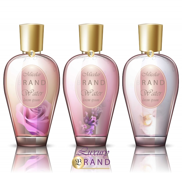 Cosméticos de agua Micelar