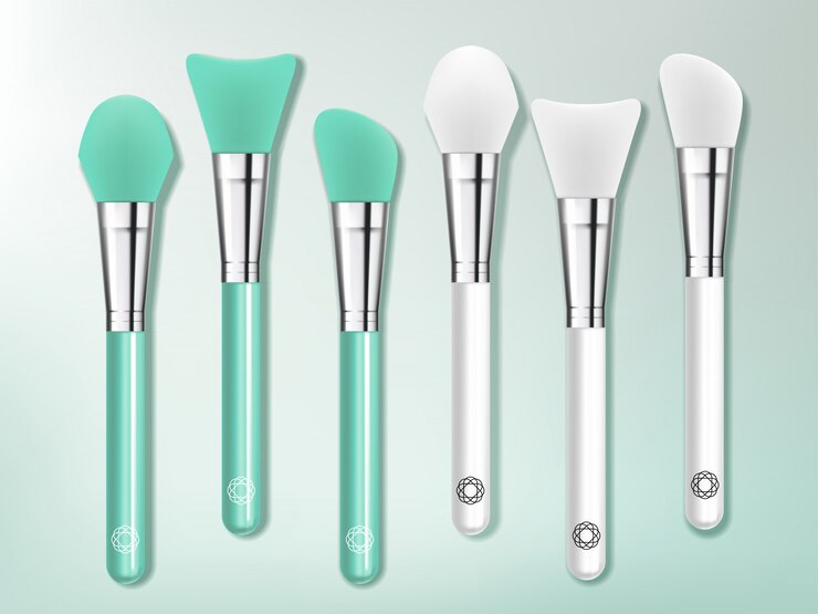Cosméticos y cuidado de la piel Silicon Brush o Spatula Set