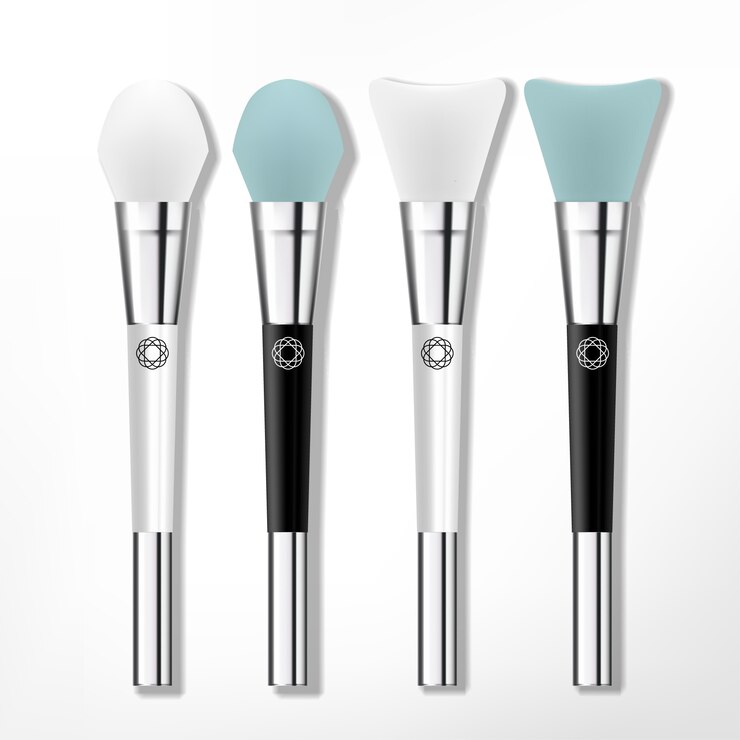 Cosméticos y cuidado de la piel Silicon Brush o Spatula Set