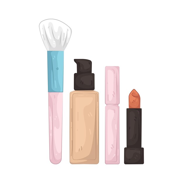Cosméticos para el maquillaje