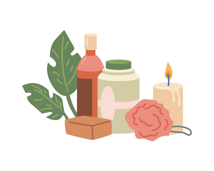 Vector cosméticos y productos para el cuidado de la piel