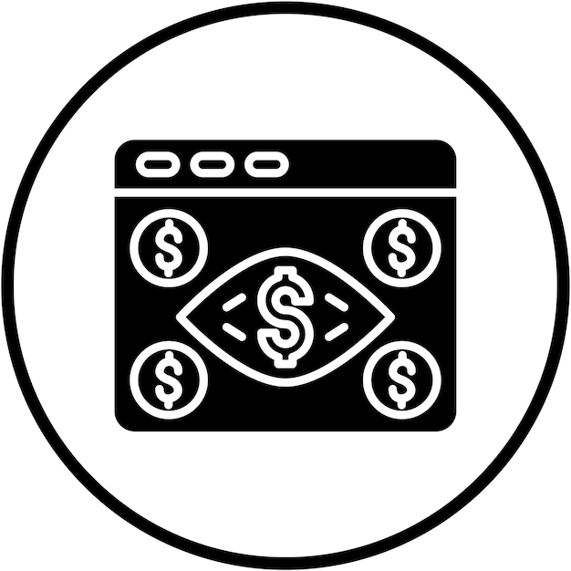 Costo de diseño vectorial por milla Estilo de icono