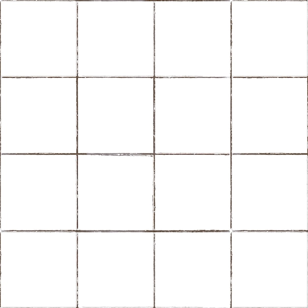 Las costuras de lechada de azulejos de cerámica en cuadrícula de color marrón paso a paso por imagen vectorial patrón sin costuras bueno para
