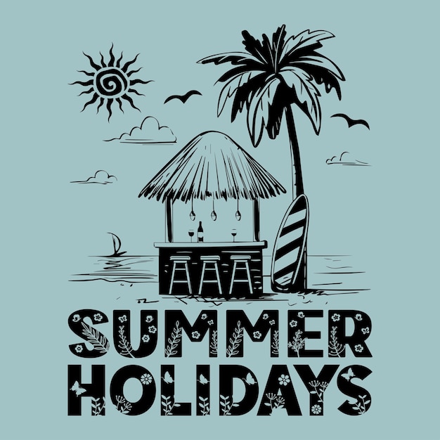 Cotizaciones de verano Diseño SVG