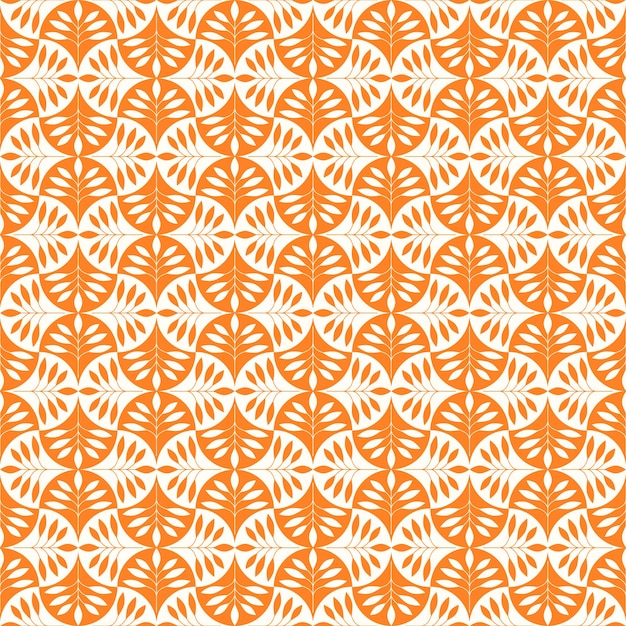 Cottagecore patrón botánico sin costuras fondo vectorial floral vintage con ramas y hojas simétricas cuadrícula de mosaico simple impresión retro para tela textil para el hogar y bienes