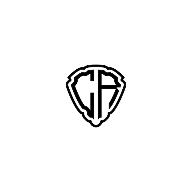 CR monograma logotipo diseño carta texto nombre símbolo monocromo logotipo alfabeto carácter simple logotipo