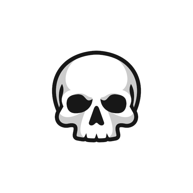 cráneo vector