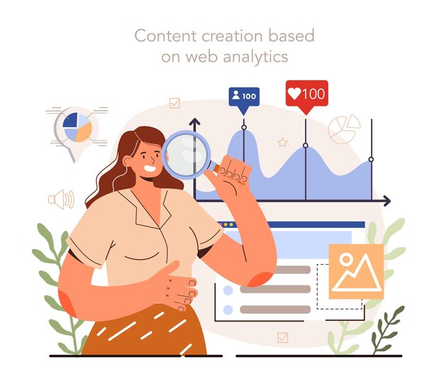 Creación de contenidos basados en analítica web. Guía del administrador de contenido.
