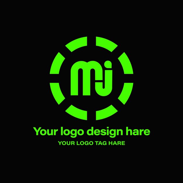 Creación del diseño del logotipo de la empresa y del icono vectorial