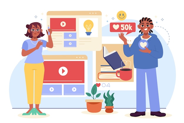 Creadores de contenido y participación en las redes sociales