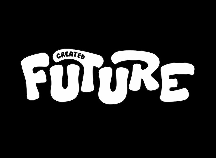 Vector crear el futuro diseño gráfico vectorial de la ropa de calle