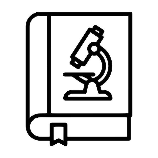 Crear un icono minimalista de un libro cerrado con símbolo