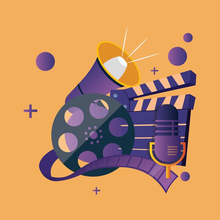 Vector crear una ilustración con objetos de estudio
