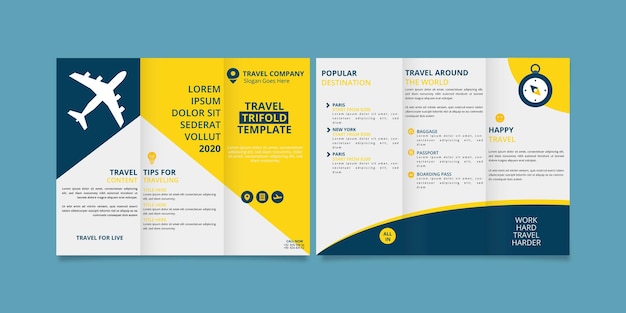 Crearé folletos o folletos distintivos y contenido para su negocio