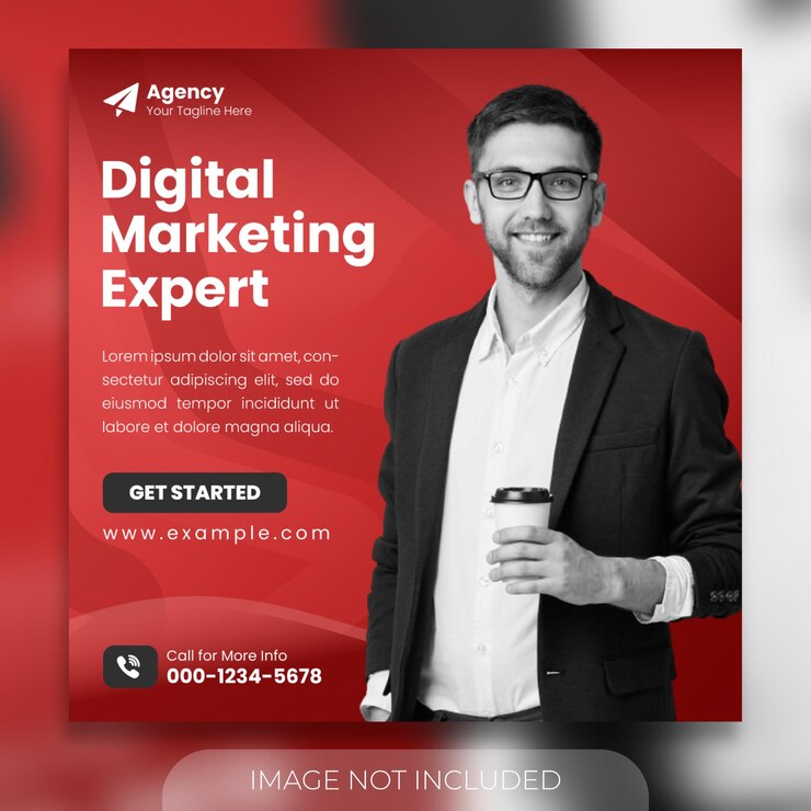 CreativeMarketingAgencySocialMediaPostTemplate 2