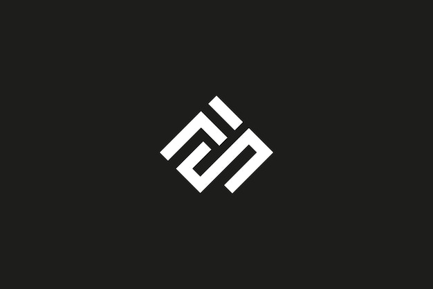 Creativo mínimo FS SF carta logotipo empresarial inicial basado Monograma icono vector