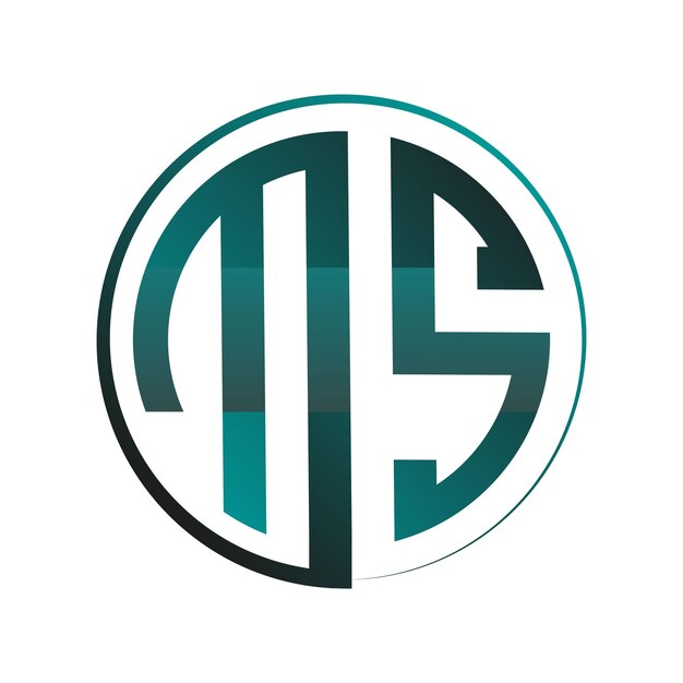 Creativo, moderno, elegante, moderno, único, artístico, MS SM MS, logotipo de icono de letra basado en inicial