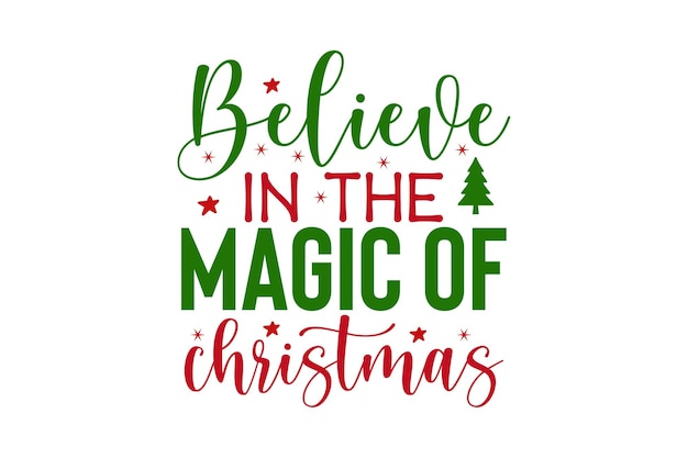 Creer en la magia de la Navidad