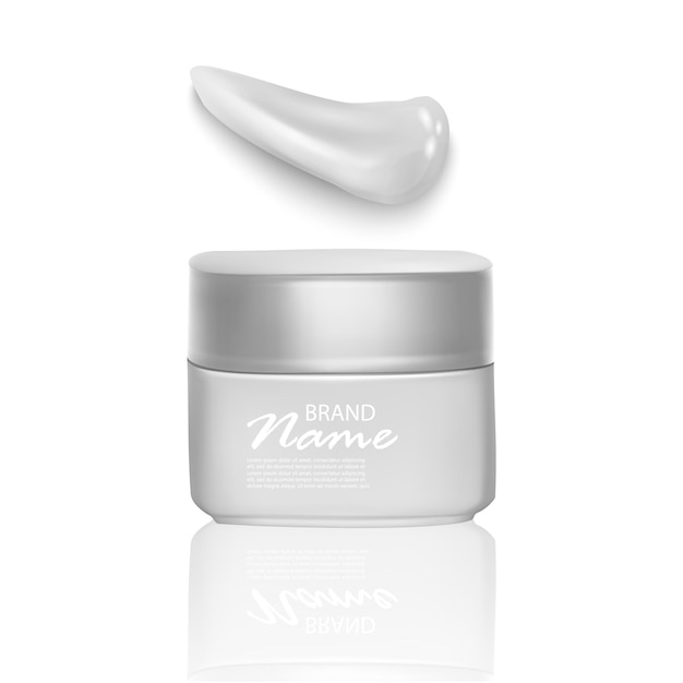 Crema facial a base de naranjas, crema realista