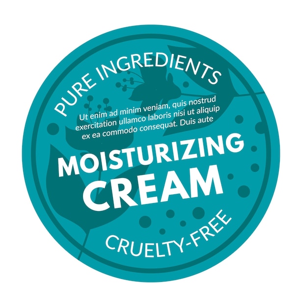 Crema hidratante ingredientes puros sin crueldad