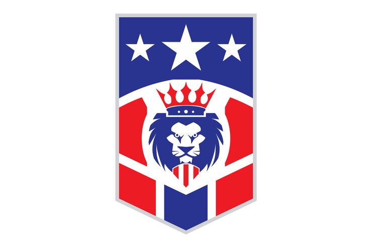 Criado Stargazer Crown Lion Logo vector