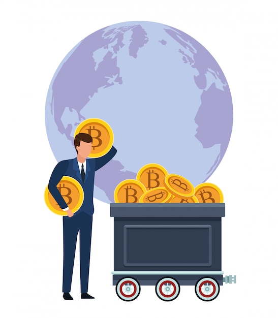 Criptomoneda de negocios bitcoin