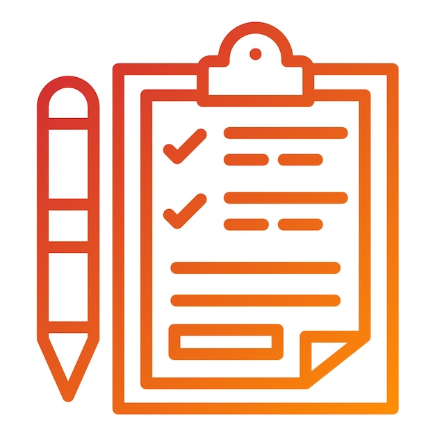 Criterios de bienestar del diseño vectorial Estilo del icono