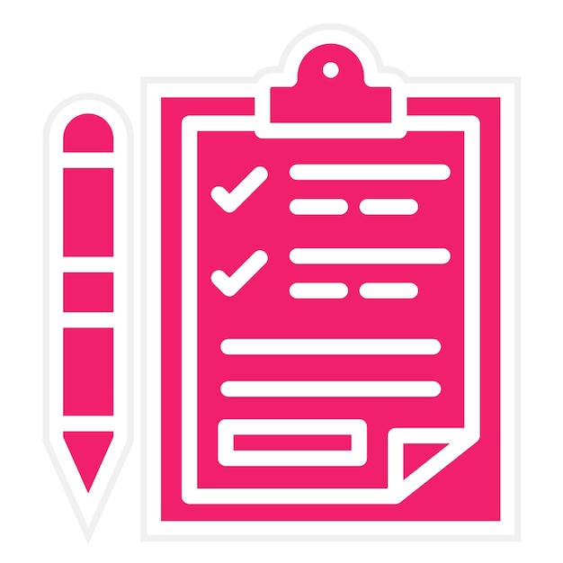 Criterios de bienestar del diseño vectorial Estilo del icono