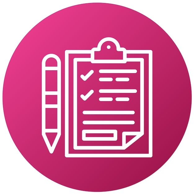 Criterios de bienestar del diseño vectorial Estilo del icono