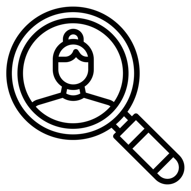 Criterios de selección Imagen vectorial de íconos Puede utilizarse para Headhunting