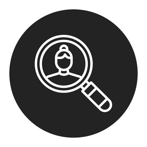 Criterios de selección Imagen vectorial de íconos Puede utilizarse para Headhunting